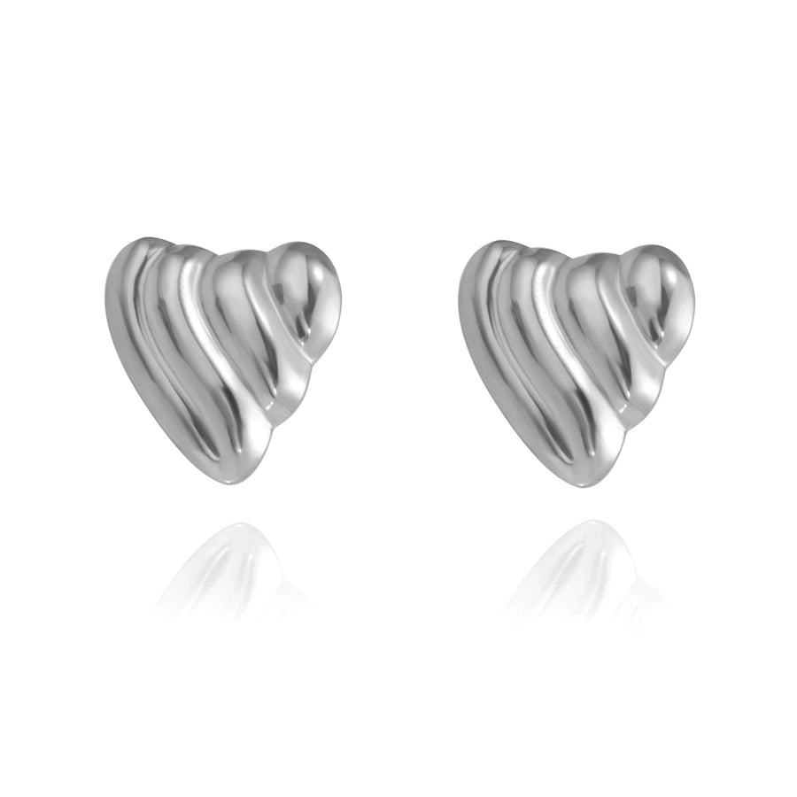 Mélanger les boucles d'oreilles [304 en acier inoxydable, 18 carats en or]