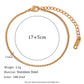 Chain Bracelets [304 Stainless Steel,18K Gold Plated]