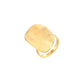 Flat Round Ring [304 Stainless Steel 18K Gold Plated]