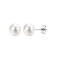 Silver Pearl Earrings [304 Stainless Steel]