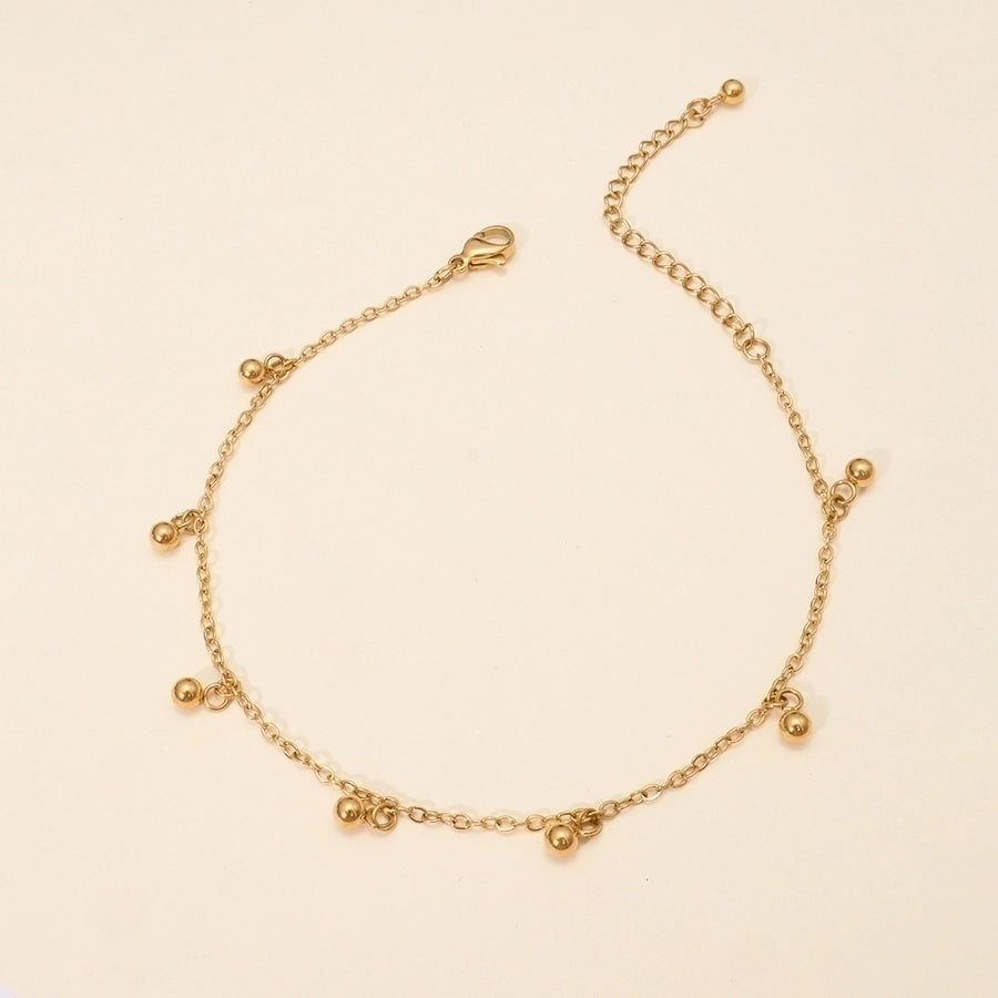 Braccialetti a catena [acciaio inossidabile 316L, oro 18K placcato]