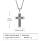 Cross hanger ketting [304 roestvrij staal]