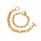 Thick Chain Bracelets [304 Stainless Steel, 18K Gold Plated]