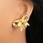 Mix Bow Knot Earrings [304 Stainless Steel 18K Gold Plated]