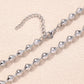 Silver Round Beads Necklace [304 Stainless Steel]