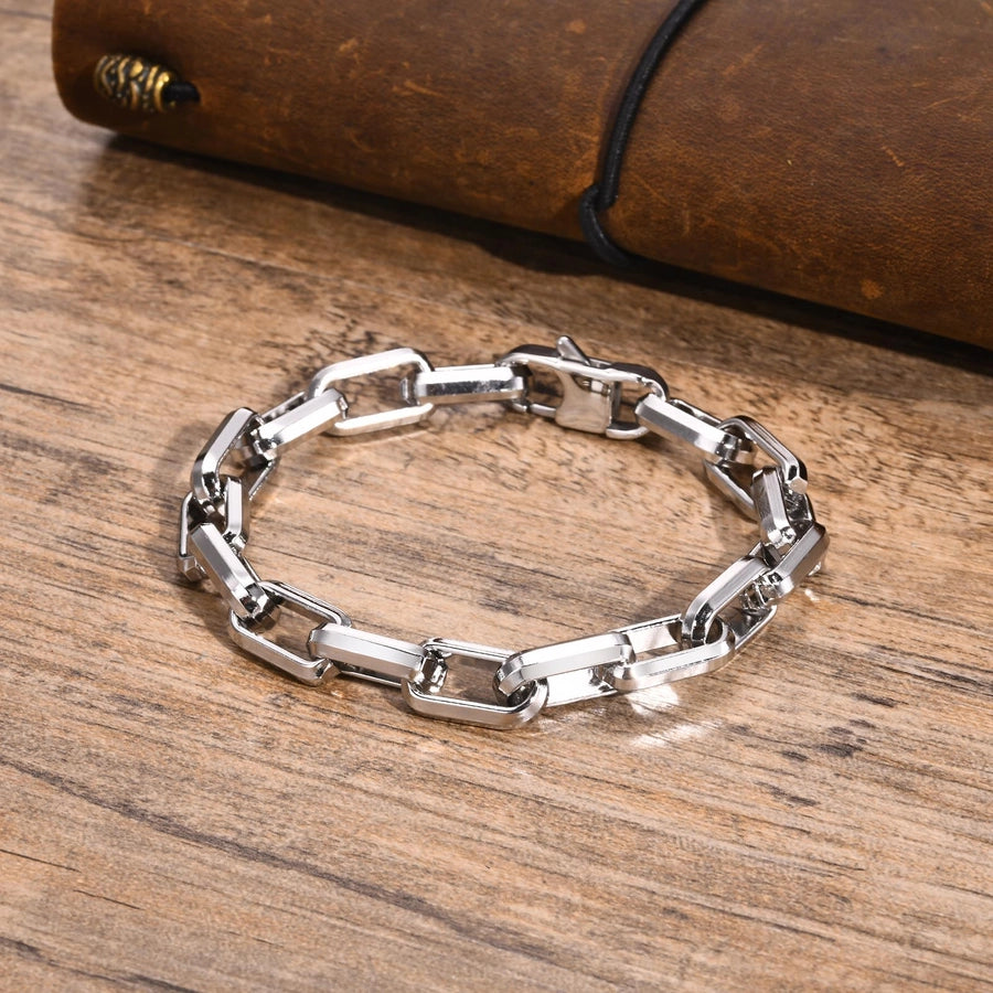 Brazalete de cadena de enlace [304 acero inoxidable]