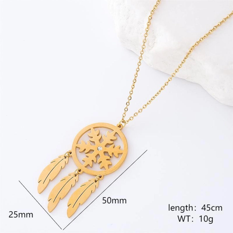 Dreamcatcher Necklace [304 Stainless Steel]