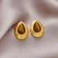 Baroque Style Water Droplets IEarrings [304 Stainless Steel,18K Gold Plated]