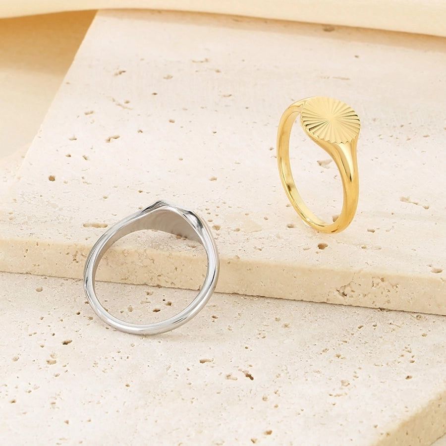 Geometric Ring [304 Stainless Steel 18K Gold Plated]