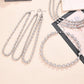 Silver Round Beads Necklace [304 Stainless Steel]