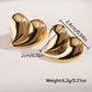 Mix Designs Earrings [304 Stainless Steel,18K Gold Plated]