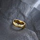 Simple Style Flame Ring [304 Stainless Steel 18K Gold Plated]