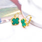 Four Leaf Clover Bracelet/Earrings/Necklace [304 Stainless Steel]