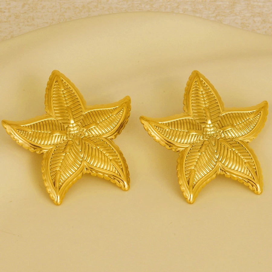 Starfish Earrings [304 Stainless Steel]