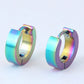 0.8 Thickness Hoop Earrings [Stainless Steel]