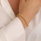 Rope Chain Bracelets [316L Stainless Steel,18K Gold Plated]