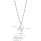 Constellation Zircon Pendant Necklace [304 Stainless Steel ]