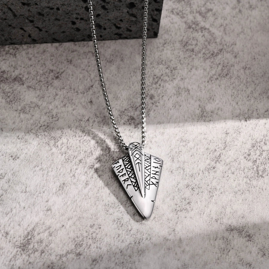 Arrow Pendant Necklace [304 Stainless Steel]