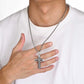 Cross Pendant Necklace [304 Stainless Steel]