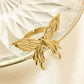 Preppy Style Romantic Butterfly Ring [304 Stainless Steel 14K Gold Plated]