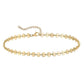 Double Chain Mix Anklet [Stainless Steel]