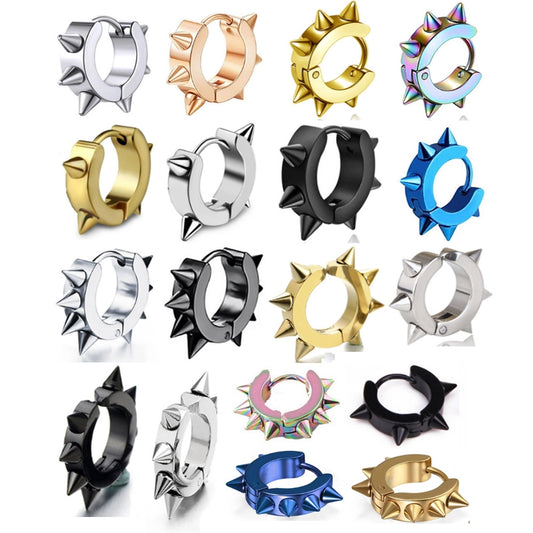 Punk Ear Studs 1 Piece [Stainless Steel]