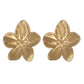 Boucles d'oreilles de fleur [304 en acier inoxydable]