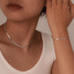 Flat Snake Chain Bracelets/Necklace [304 Stainless Steel,18K Gold Plated]