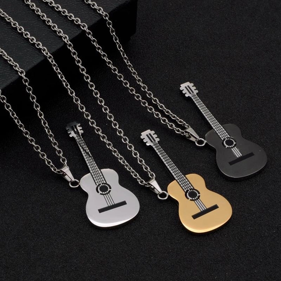 Guitar Neckalce [304 rustfrit stål]