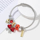 Elegant Butterfly Bangle Bracelet [304 Stainless Steel,Alloy]