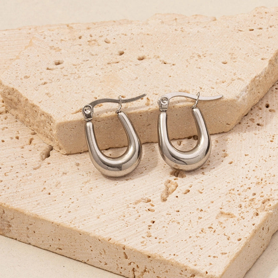 Modern Style Irregular Earrings [304 Stainless Steel,18K Gold Plated]