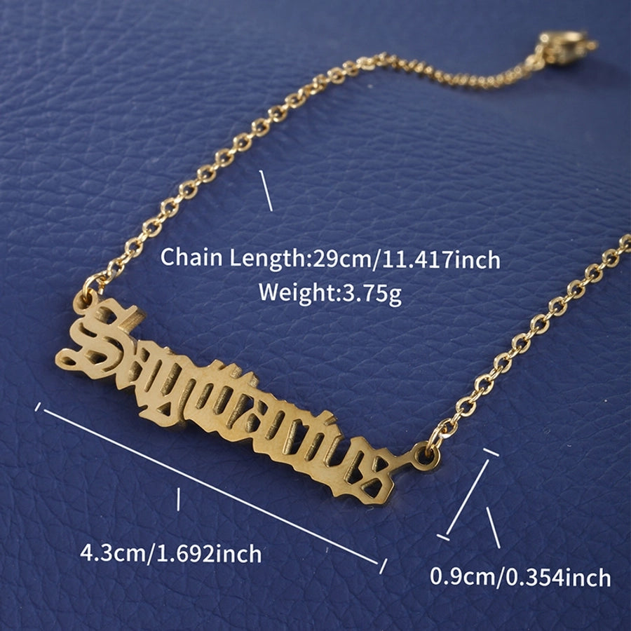 Constellation Anklet [304 Stainless Steel, 18K Gold Plated]