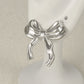 Bow Knot Stud Earrings [304 Stainless Steel]