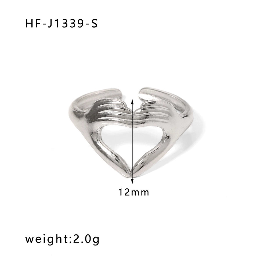 Mix Designs Silver Ring [Stainless Steel]