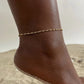 Mix Chain Anklet [201 Stainless Steel]