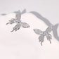 Butterfly Earrings [304 Stainless Steel,18K Gold Plated]