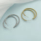 Twist Braid Hoop Earrings [304 Stainless Steel,14K Gold Plated]