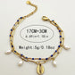 Beach Shell Freshwater Pearl Bracelets [304 Stainless Steel, 14K Gold Plated]