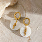 Snake Drop Earrings [304 Stainless Steel,18K Gold Plated]