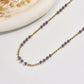 Beaded Necklace [304 Stainless Steel 18K Gold Plated]