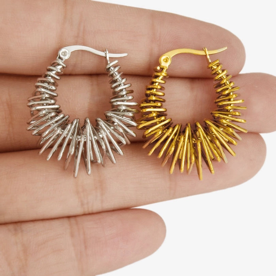 Geometric Irregular Earrings [304 Stainless Steel]