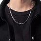 Hip-Hop Retro Solid Color Men'S Necklace [304 Stainless Steel]