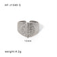 Mix Designs Silver Ring [Stainless Steel]