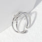 Hollow Open Ring [Stainless Steel]