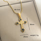 Cross Necklace [304 Stainless Steel]