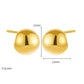 Mix Designs Earrings [304 Stainless Steel,18K Gold Plated]