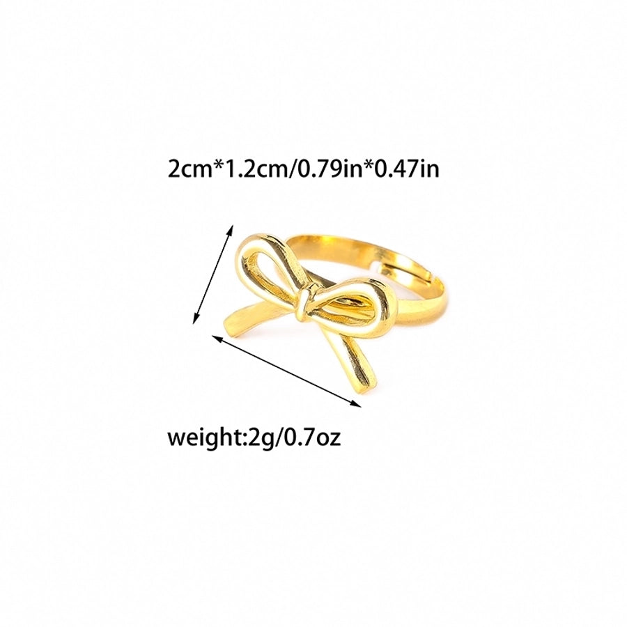 Mix Design Ring [304 Stainless Steel 14K Gold Plated]