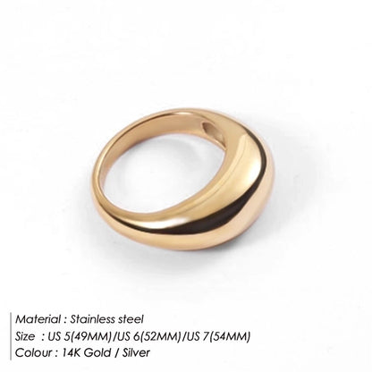 Solid Color Ring [304 Stainless Steel]