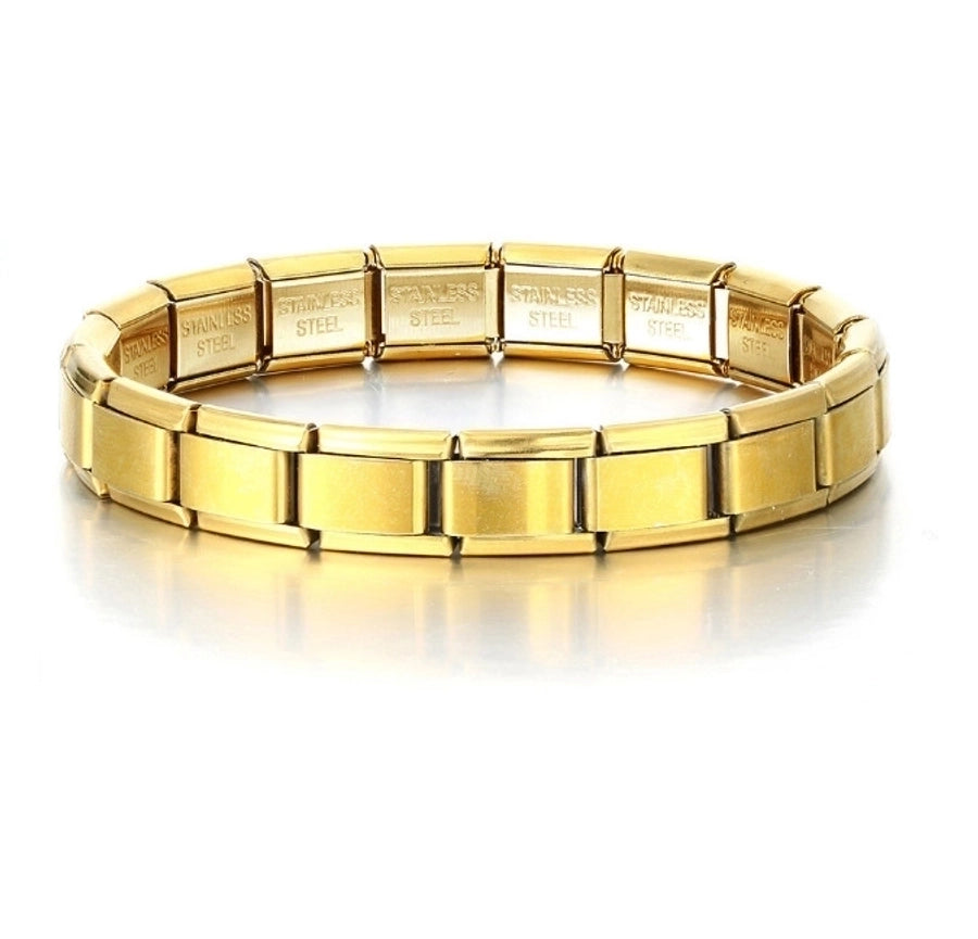 Metallic Bangle Bracelet[304 Stainless Steel]