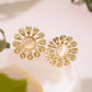 Hawaiian Flower Ear Studs [304 Stal nierdzewna]